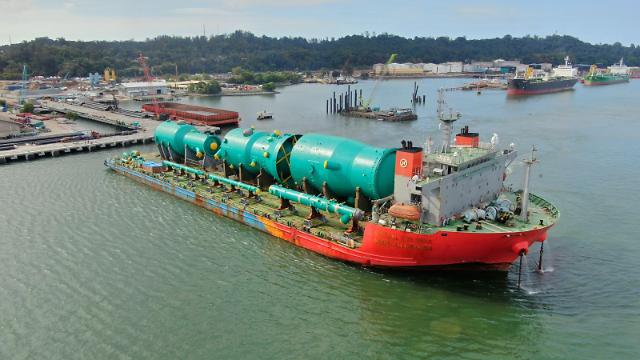 ​현대엔지니어링, 인도네시아 현장으로 3400톤 중량물 운송작전 성공