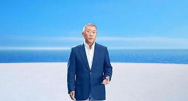 Hyundai auto group showcases concept hydrogen-powered hybrid sports car