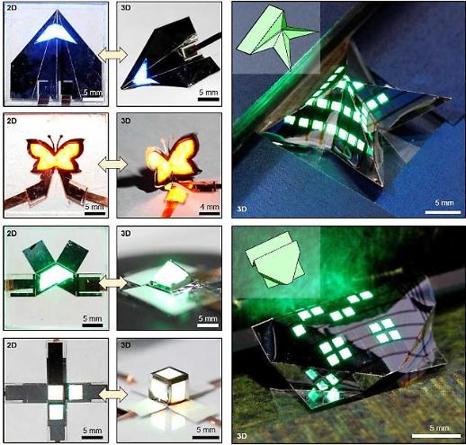 State researchers develop core technology for production of foldable QLED display