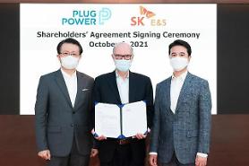 SK E&S sets up joint venture with Plug Power to produce fuel cells and electrolysis facilities