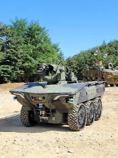 Hanwha Defense starts test operation of military intelligent unmanned ground vehicle