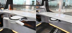 Hyundai Mobis develops foldable steering system for bigger space in drivers seat