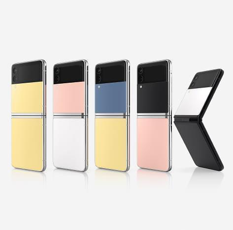 三星推出Galaxy Z Flip3定制版 49种颜色新组合可选