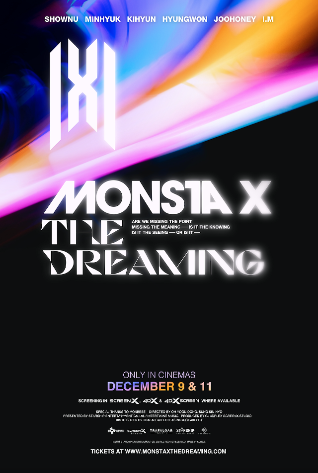MONSTA Xs documentary film to hit theaters worldwide in December