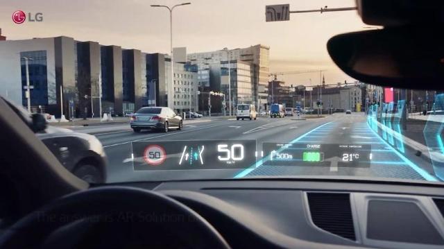 LG Electronics pushes for new business to supply automotive AR software solution