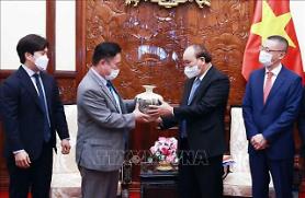 Chủ tịch nước Nguyễn Xuân Phúc tiếp Đại sứ du lịch Việt Nam tại Hàn Quốc 