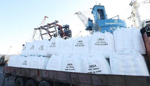 3000吨中国尿素运抵蔚山港