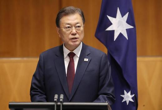 韩澳首脑举行会谈 文在寅称韩方未考虑抵制北京冬奥会