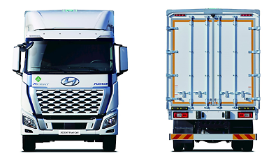 S. Korea tests hydrogen cargo trucks for actual logistics services