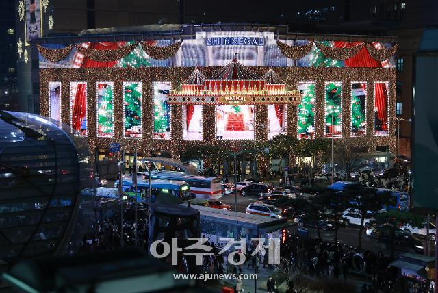 [포토] 매지컬 홀리데이, 신세계백화점 크리스마스 라이츠