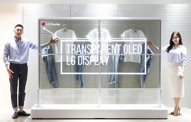 LG Display to unveil transparent OLED solutions at CES trade fair 