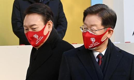 在野党内讧尹锡悦凝聚力遭质疑 韩总统人选民望李在明领先