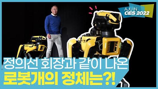 [CES 2022] 현대차 정의선 회장이 데리고 나온 로봇개 스팟의 정체는?