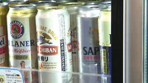 韩国抵制日货持续 日本产啤酒进口额不足三年前9%