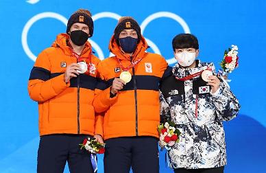 [2022 베이징 동계올림픽] 김민석, 값진 동메달