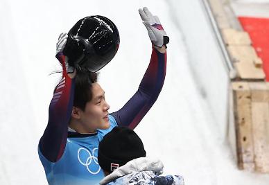 [2022 베이징 동계올림픽] 정승기 10위·윤성빈 12위, 메달 없이 올림픽 마무리