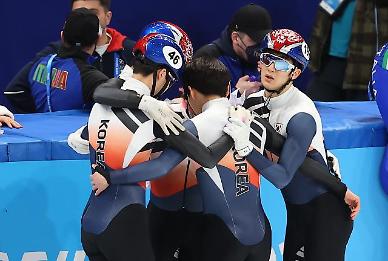 [2022 베이징 동계올림픽] 남자 쇼트트랙 5000m 은메달 획득
