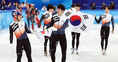 ​[2022 베이징 동계올림픽] 쇼트트랙 남자 5000m서 은메달 따낸 대한민국(종합)