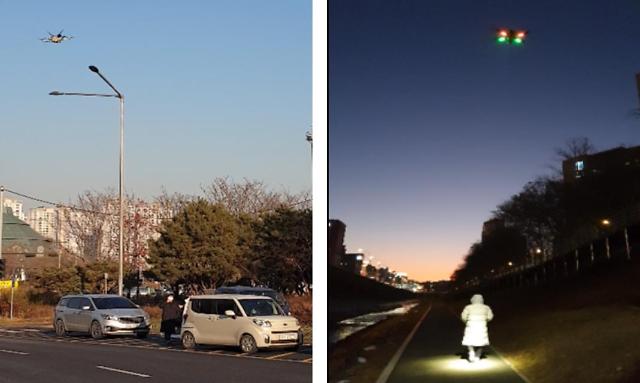 Seoul demonstrates drone smart poles to monitor illegal parking and traffic congestion 