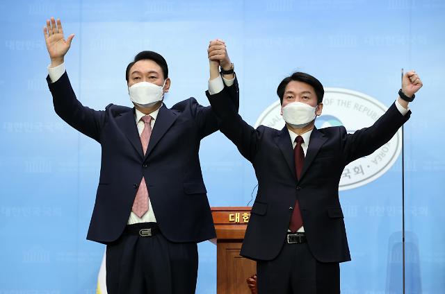 韩国大选在野党候选人实现单一化 竞选进入冲刺阶段胜负仍难料