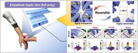 Researchers develop empathetic haptic skin capable of detecting complicated touch motions