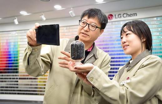 LG Chem develops plastic material capable of delaying flame propagation in battery pack