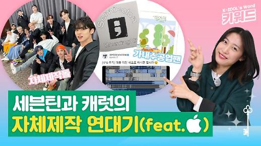 [아이돌 키워드] 자체제자돌 세븐틴과 가내수공업팬 캐럿의 자체제작 연대기(feat. 애플)