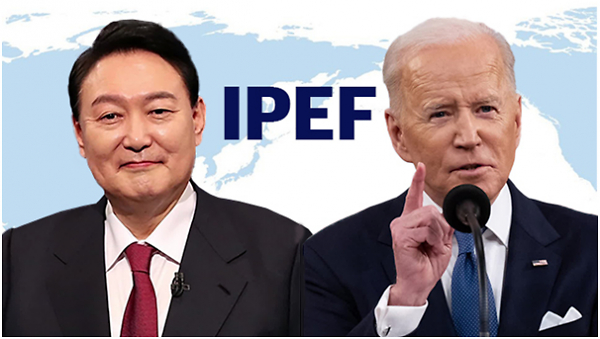 韩总统室重申IPEF为供应链同盟 绝无排斥中国意图