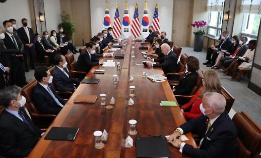 韩美首脑将举行记者会发表联合声明