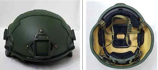 New bulletproof miltary helmet developed with aramid for maximum performance and minimum weight