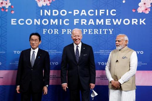 拜登在日正式宣布启动印太经济框架 韩国等13国加入