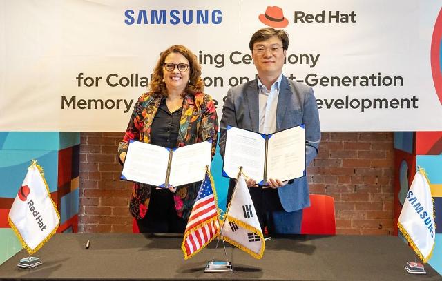 Samsung Electronics ties up with Red Hat to develop technologies for next-generation memory solutions