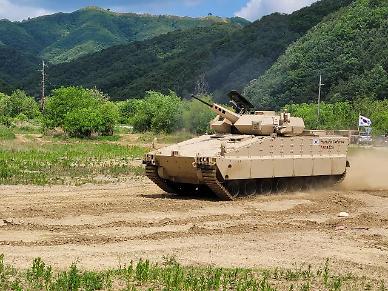 Hanwha promotes Redback infantry fighting vehicle as well fit for battlefields like war in Ukraine
