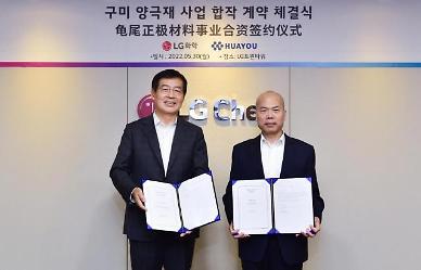 Huayou Cobalts subsidiary invests in LG Chems cathode material plant