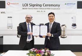 Vodafon ties up with Hyundai Robotics to develop service robots targeting European clients