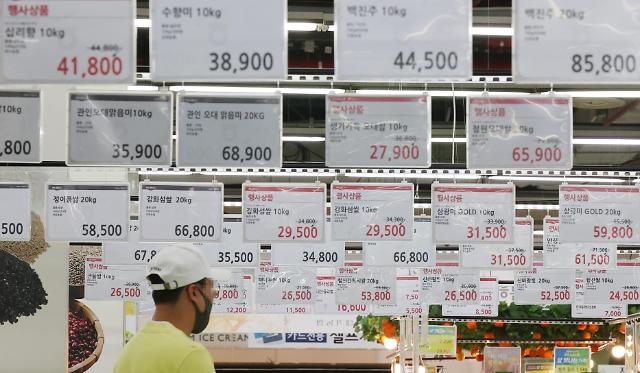 吃饭越来越贵了 5月韩超九成加工食品物价上涨