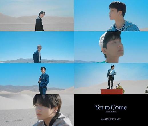 BTS公开新歌《Yet To Come》预告MV 