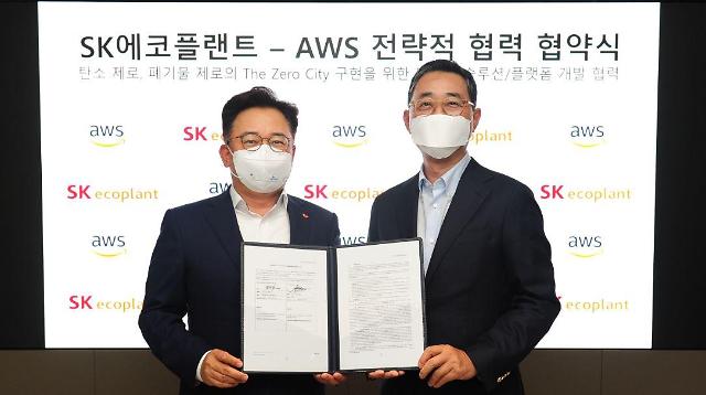 SK ecoplant works with AWS to develop eco-friendly digital solutions for environmental businesses