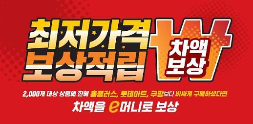 더 독해진 생존경쟁...돈 돌려드립니다 가격보상제 띄우는 유통가