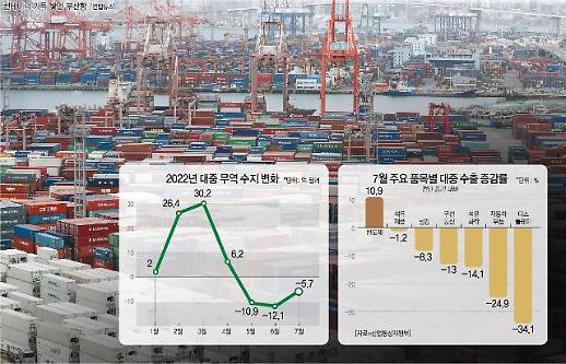 ​[펠로시 1박 2일 訪韓] 미·중 고래 싸움에…K-산업, 수출 텃밭 中 시장 잃을까 노심초사