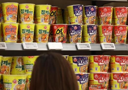 Xuất khẩu mỳ ăn liền 6 tháng đầu năm của Hàn Quốc đạt mức cao kỷ lục