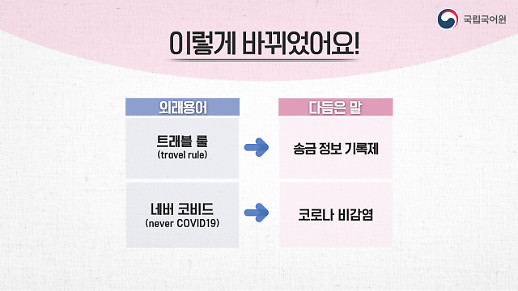 ​네버 코비드는 코로나 비감염으로