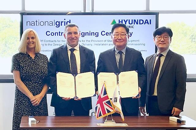 British electricity utility company National Grid to receive $34.17 mln worth of transformers from Hyundai Electric