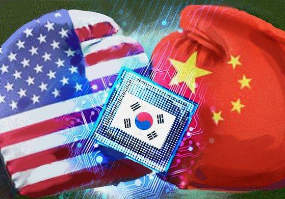 报告：美中技术争霸下 韩国应加入以美为中心的技术同盟