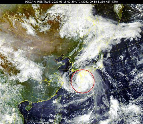 台风"南玛都"或将登陆韩国 政府启动紧急措施应对