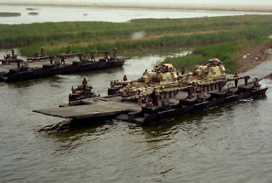 S. Korea produces homemade armored amphibious assault bridges
