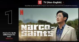 Drama series Narco-Saints tops Netflixs weekly non-English series chart