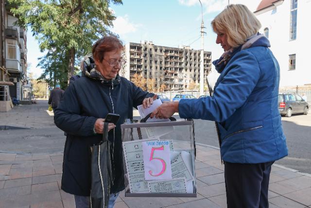 러시아 주민투표서 최대 99% 러 병합 찬성 