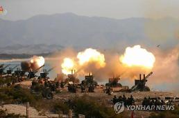 合同参謀本部「北朝鮮、東・西海緩衝区域に250発余りの砲射撃・・・9・19違反」