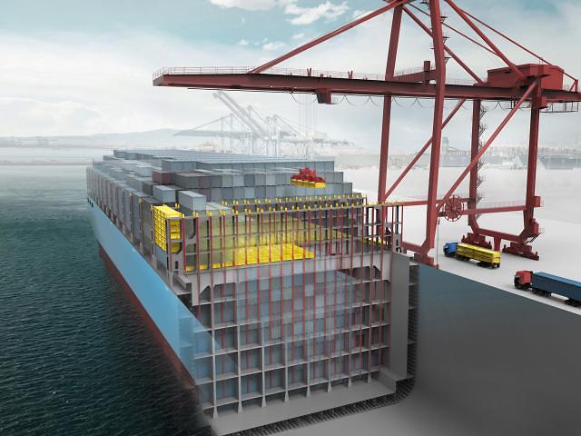Hyundai shipyards lashing-free container ship secures design approval from international societies
